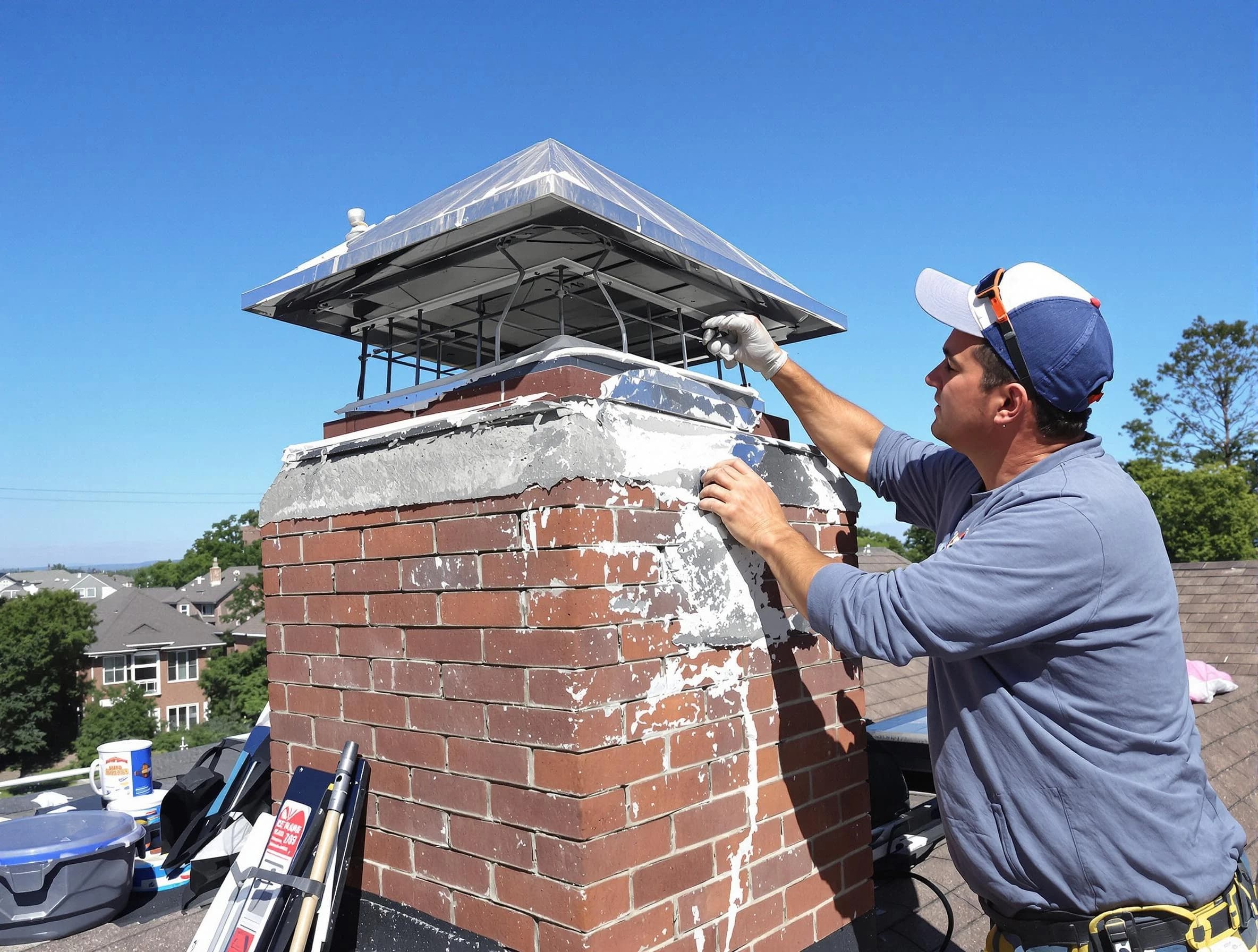 Chimney Crown Services service in Fairmount, CO